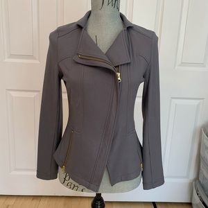 Clara Sun Woo Grey Liquid Leather Jacket!